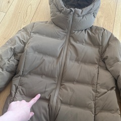 ダウンコート　レディースMの画像