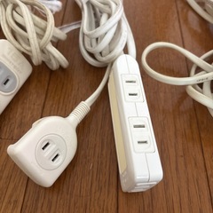 至急‼️延長コードなどまとめて　の画像