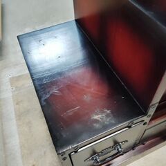 民芸調階段箪笥『中古傷あり』の画像