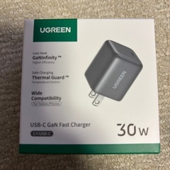 【最終価格】新品未開封　UGREEN 30W USB-C 充電器 の画像