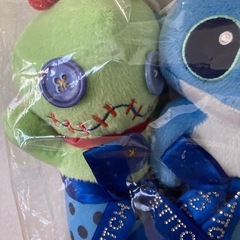 ディズニー スティッチとスクランプのロングブーツキーパーの画像