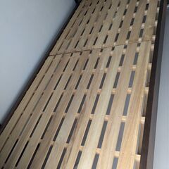 無印良品 シングルベッドフレームの画像