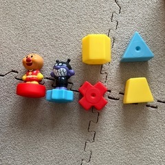 アンパンマンごうやわらかパズルおもちゃの画像