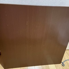 おひとりさま　こたつ コタツ 正方形　焦げ茶色の画像