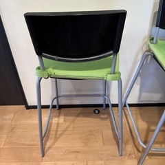 IKEAスツール2脚セットの画像