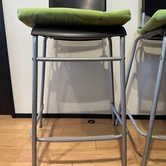 IKEAスツール2脚セットの画像