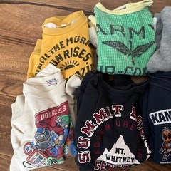 キッズ 長袖 トレーナー 80~120の画像
