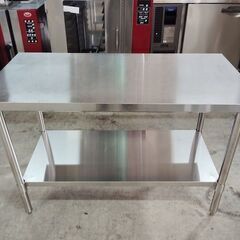 ステンレス作業台　調理台　幅1200『中古良品』の画像