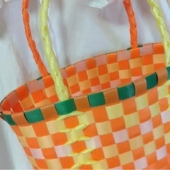 プラカゴバッグ フレッシュオレンジの画像