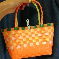 プラカゴバッグ フレッシュオレンジの画像