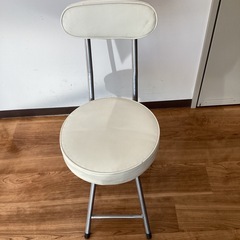 折りたたみ丸椅子【町田市再生家具】1218Aの画像