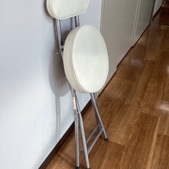 折りたたみ丸椅子【町田市再生家具】1218Aの画像