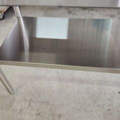 ステンレス作業台　調理台　幅1800『中古良品』の画像