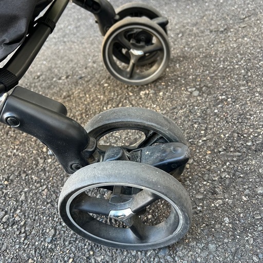 Aprica ラクーナビッテ クッション レザーハンドル ベビーカー