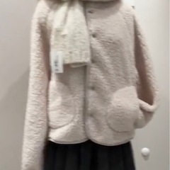 韓国　LITER / Teddy shearling fleece jumperの画像
