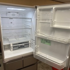 HITACHI 5ドア冷凍冷蔵庫 真空チルド　R-S4000H 2018年製の画像