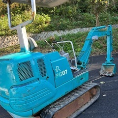 コマツPC07ミニユンボの画像