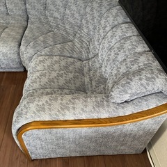 早期限定値下げします　22日(日)迄引取りで5000円引きの10000円　ソファ3点の画像