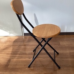 折りたたみ丸椅子【町田市再生家具】1218Bの画像