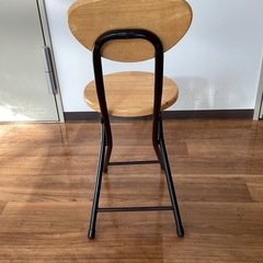折りたたみ丸椅子【町田市再生家具】1218Bの画像
