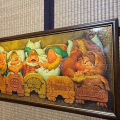 ジグソーパズル7人のこびと完成品の画像