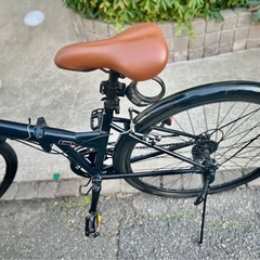 シティクロスバイク 27インチ シマノ製6段変速の画像