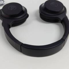 【美品】audio-technica SOLID BASS/ATH-WS330BT/ワイヤレスヘッドホン/ブラックの画像