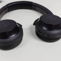 【美品】audio-technica SOLID BASS/ATH-WS330BT/ワイヤレスヘッドホン/ブラックの画像