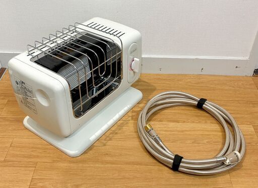 リンナイ Rinnai ショップ 都市ガス赤外線ストーブ ホース4m付き 都市