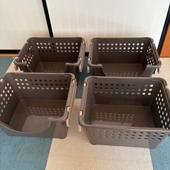 4段収納カゴの画像