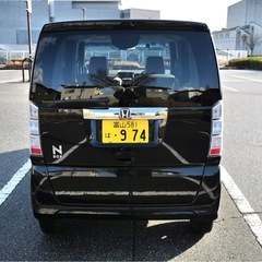 個人　ホンダ　N-BOX 4WD 綺麗　車検満タン　ブラックの画像