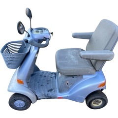 セニアカー　SUZUKI ET4D バッテリー部改造品　現状の画像