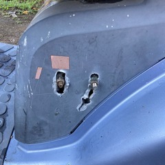 セニアカー　SUZUKI ET4D バッテリー部改造品　現状の画像