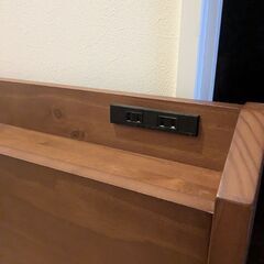 ニトリベッドフレーム(シングル・2台セットも可)の画像