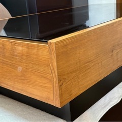 東馬センターテーブル　収納付きの画像