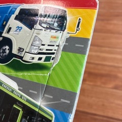 あげます　車パズル　9ピースの画像