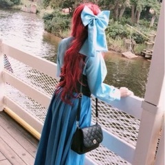 　リボン、、かつら、フランダー、アリエルコスチューム一式　　の画像