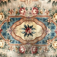 アンティーク 中国段通 手織り 絨毯 カーペット ラグ ペルシャの画像