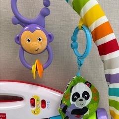 フィッシャープライス　あんよでキック！4WAYバイリンガル・ピアノジムの画像