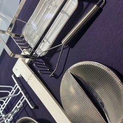 新品あり、米びつやスポンジ置き等のキッチンツールセットの画像