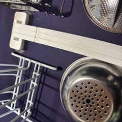 新品あり、米びつやスポンジ置き等のキッチンツールセットの画像