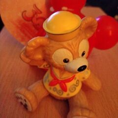 ※訳あり　ダッフィー ぬいぐるみバッチ　おまけ付きの画像