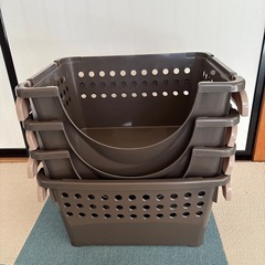4段収納カゴの画像