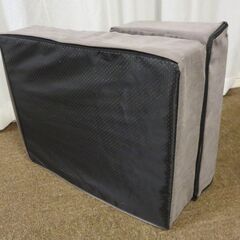 美品二段ドッグステップ、カバー洗濯済み・消臭＆除菌処理しています。子犬やシニア犬の足腰に優しい！ソファーやベッド昇降サポートステップです。の画像