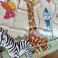 アンパンマン "どうぶつえん"パズル　55ピースの画像