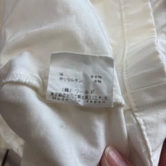 INDIVI ホワイト カジュアルジャケット サイズ36 定価18000円の画像