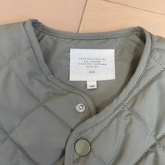 キッズ　キルティング　120サイズ 　アウターの画像