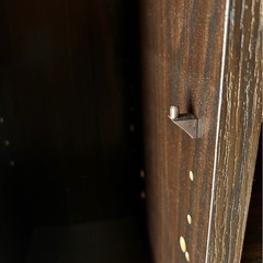 直接または近隣配送限定/ニトリ 木製テレビボードNウェルカー120 DBRの画像