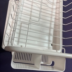 ニトリ、スリム２段水切りラックの画像