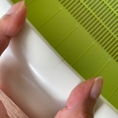 猫トイレ、２つの画像